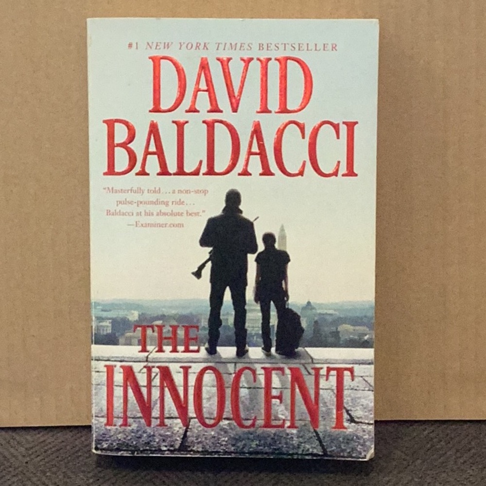 5/$20 ‘THE INNOCENT’' Thriller Book - by David Baldacci Soft Cover